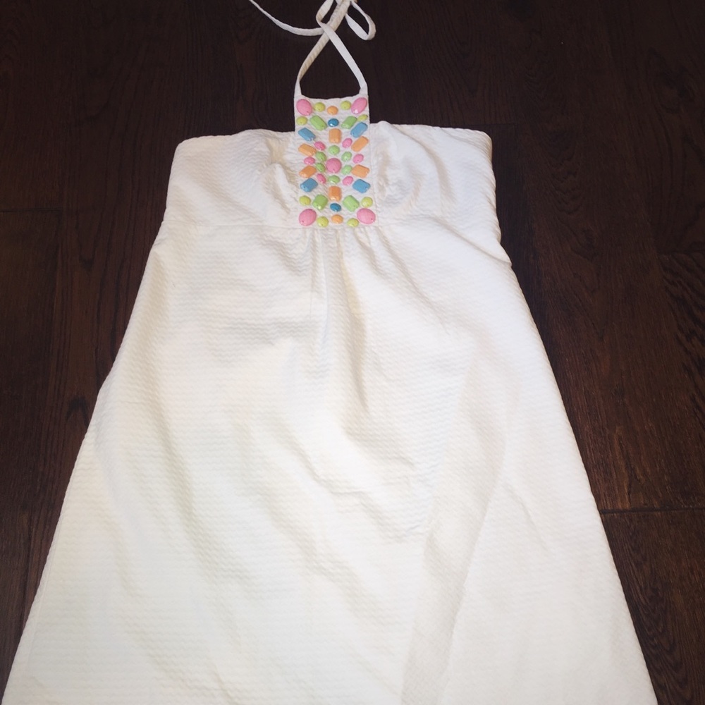 Lilly Pulitzer white sundress size 4